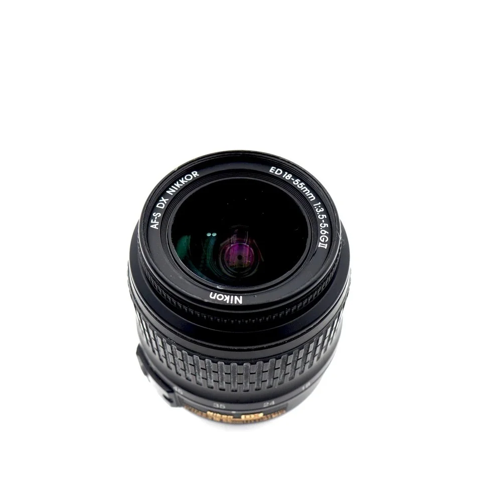Nikon Dx AF-S Nikkor 18-55mm f/3.5-5.6G II Ed Camera Lens D5100 D5200 D5300 Zoom